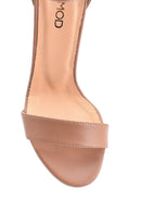 Women's Casual Heeled Leather Sandals | Derimod