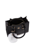 Women's Black Long Strap Handbag with Accessory Detail | Derimod