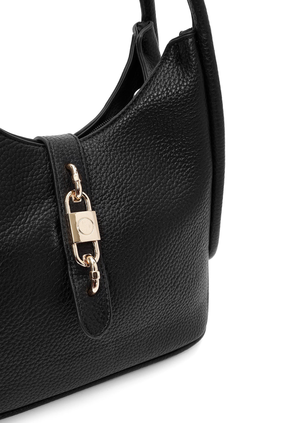 Women's Black Long Strap Shoulder Bag