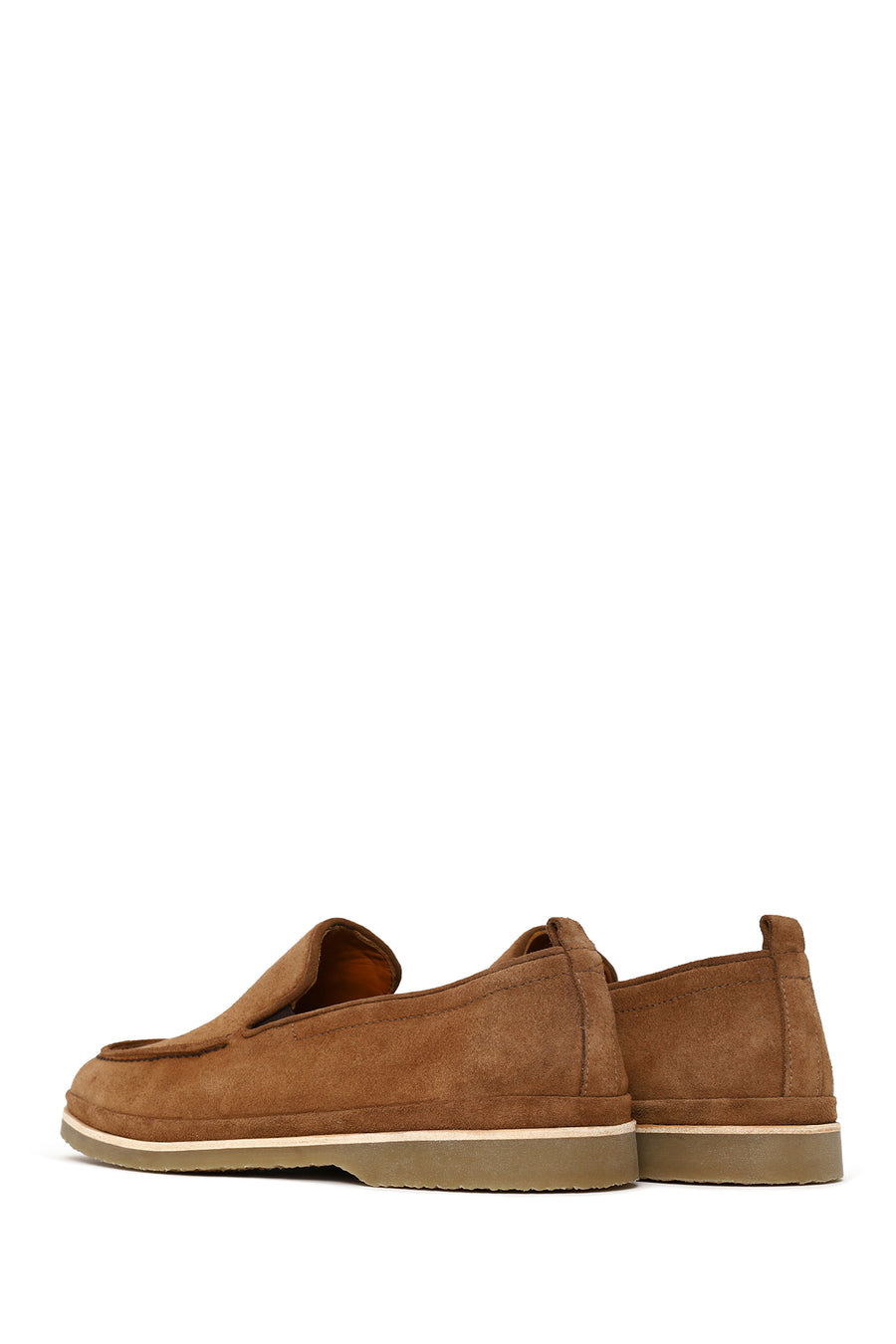 Male Tan Suede Casual Loafer