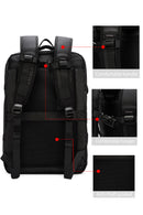 D-Pack Men's Black Technological Fabric Backpack | Derimod