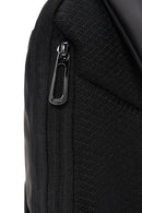 D-Pack Men's Black Fabric Crossbody Bag | Derimod