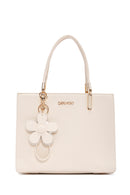 Women's Cream Long Strap Shoulder Bag | Derimod