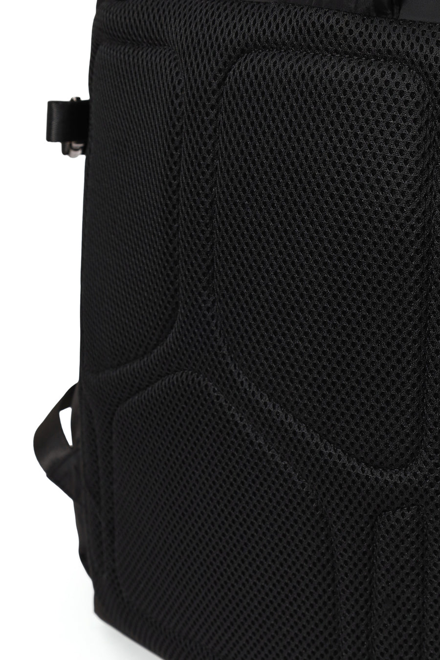 Male Black Fabric Backpack