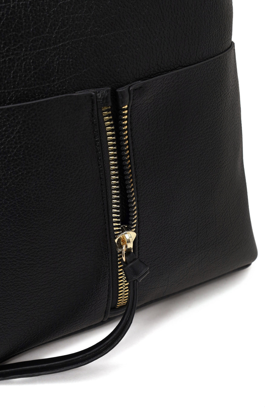 Woman Black Backpack
