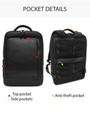 D-Pack Unisex Black Backpack | Derimod