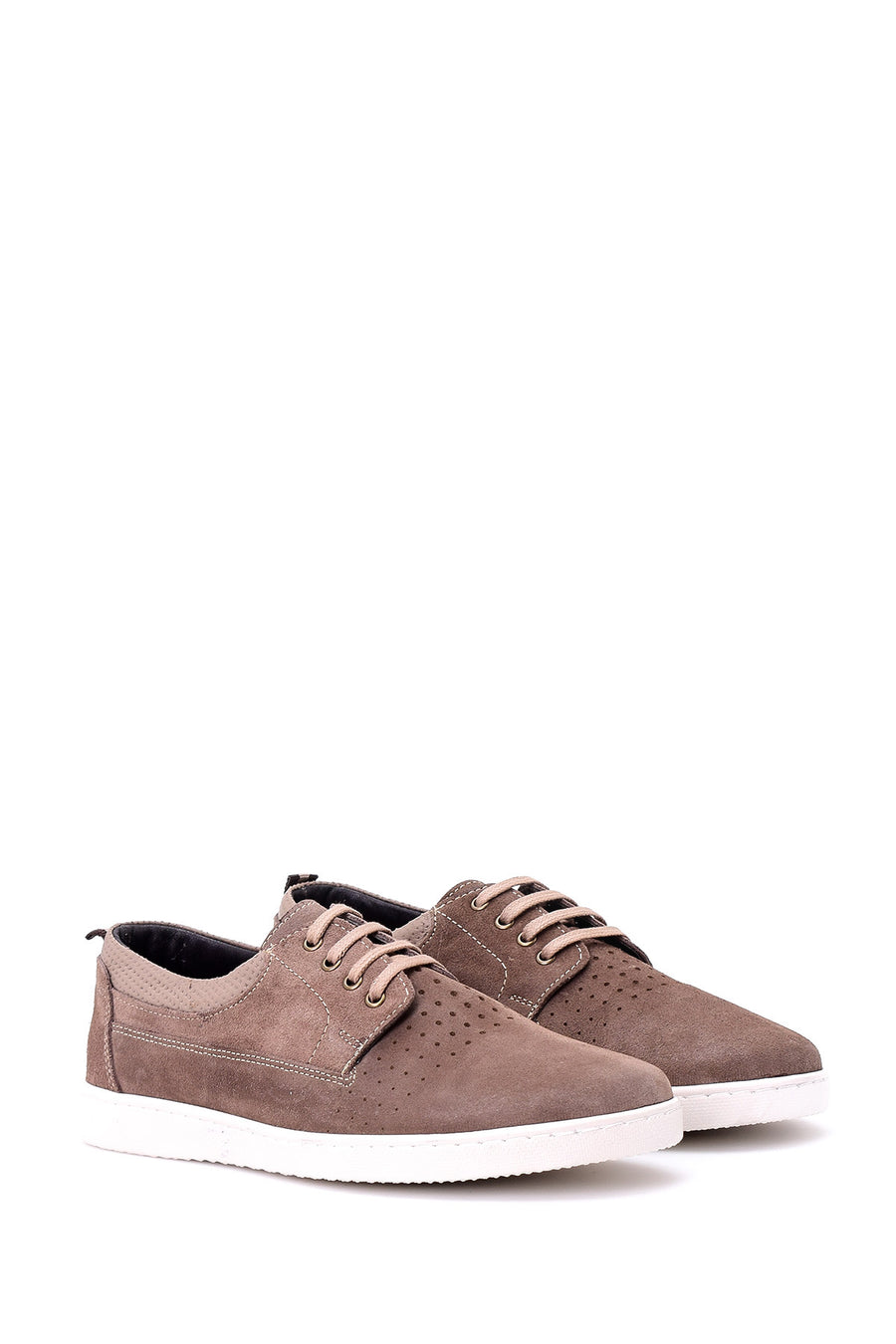 Men's Suede Lace-up Shoes