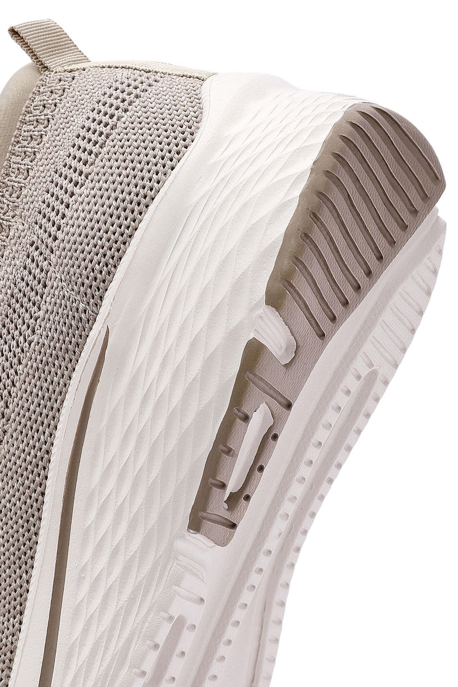 Derimod Zero Women's Beige Thick-Soled Fabric Sneakers