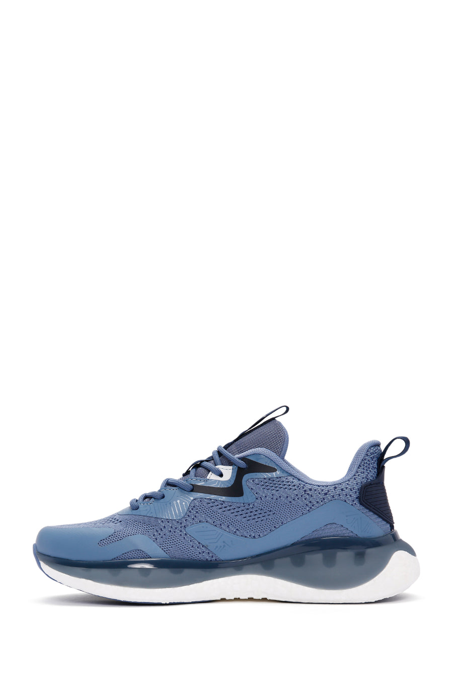 Derimod Zero Men's Blue Lace-Up Thick Sole Fabric Sneaker