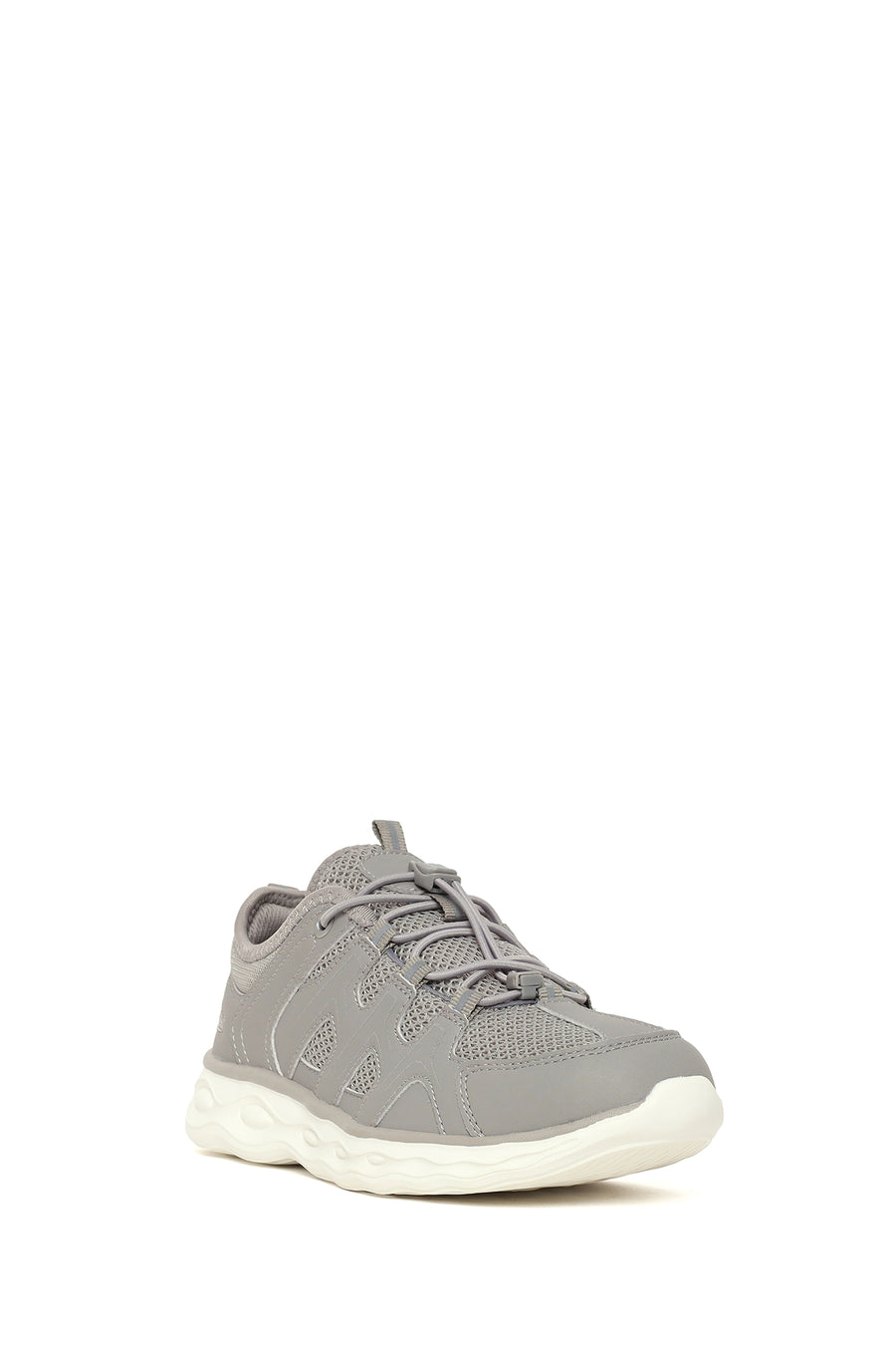 Woman Grey Thick-Soled Sneakers