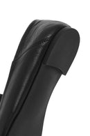 Kadın Siyah Deri Maskülen Loafer | Derimod