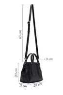 Woman Black Long-Strap Leather Shoulder Bag | Derimod