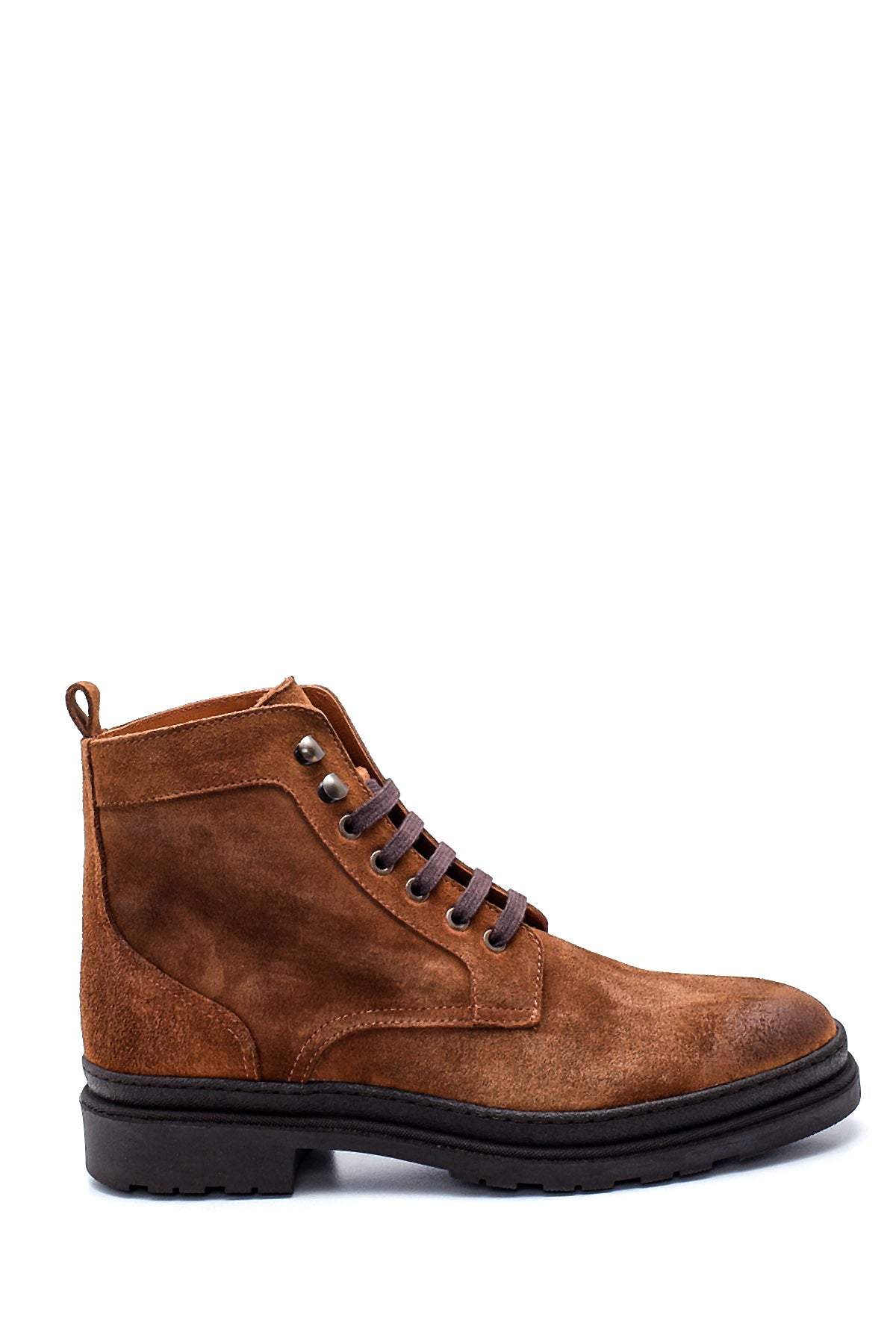 Men's Leather Suede Boots 21WFD606510 | Derimod