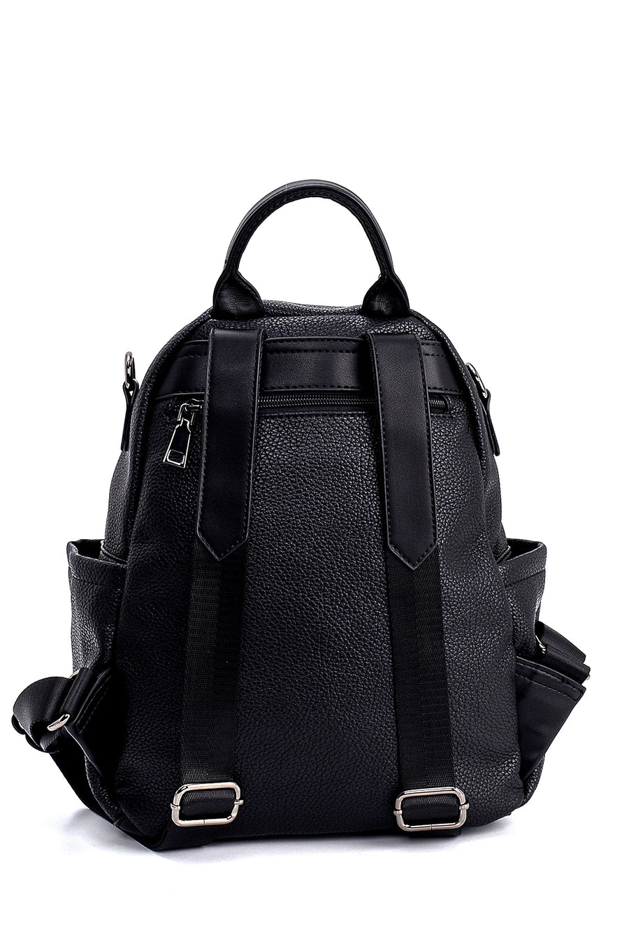 Women's Zipper Detailed Backpack