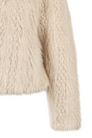 Andermatt Woman White Short Teddy Coats | Derimod