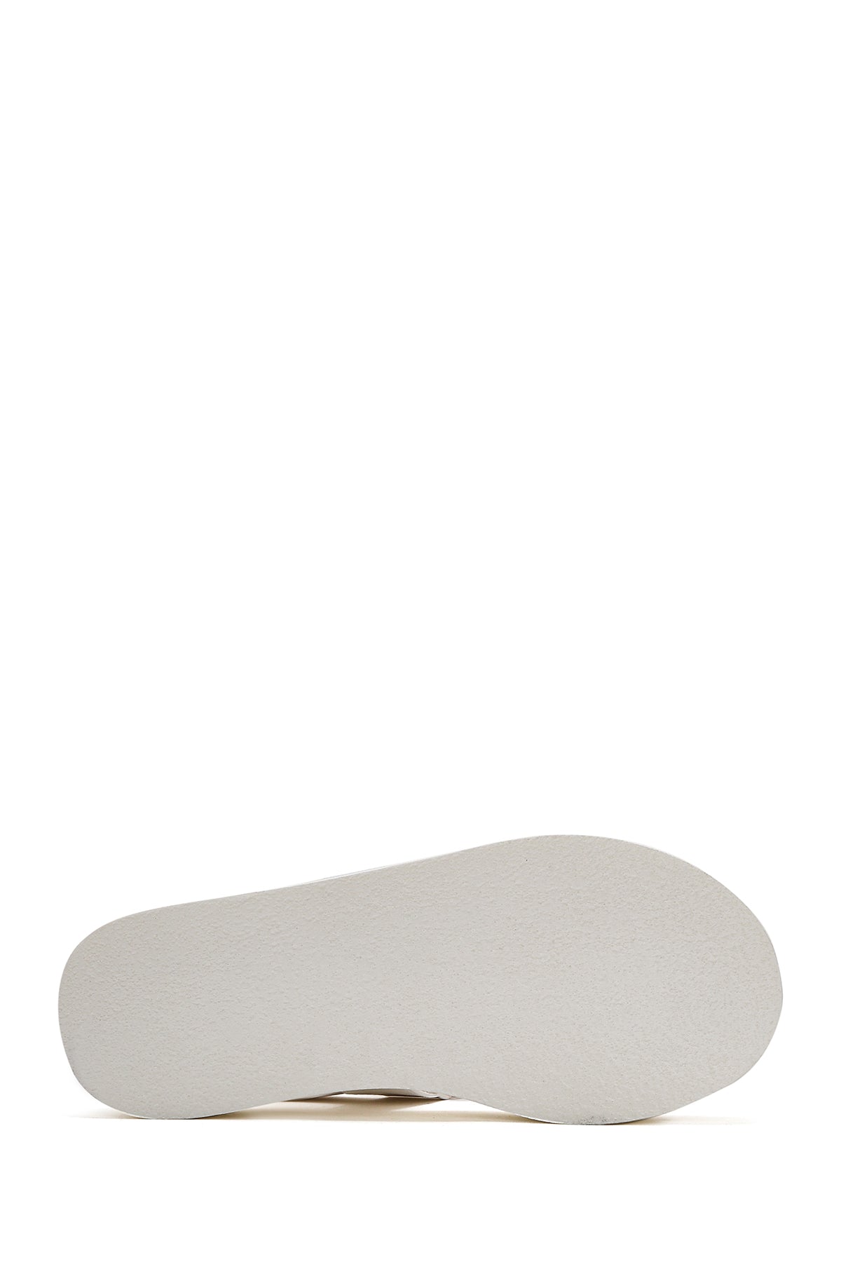 Kadın Beyaz Kalın Tabanlı Sandalet