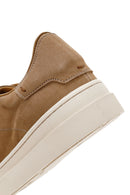 Men's Beige Lace-up Leather Sneaker | Derimod