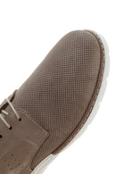 Men's Mink Lace-Up Leather Casual Shoes | Derimod