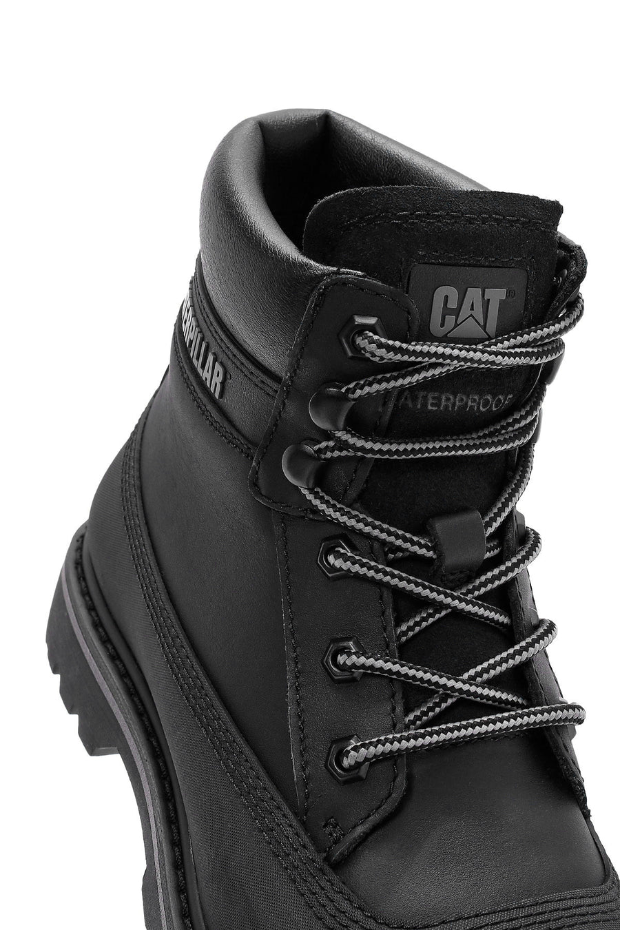 Caterpillar Erkek Siyah Colorado Galosh Wp Bağcıklı Deri Postal Bot