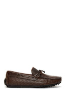 Erkek Deri Baskılı Loafer | Derimod