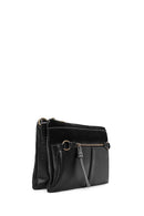 Women's Black Long Strap Crossbody Bag | Derimod