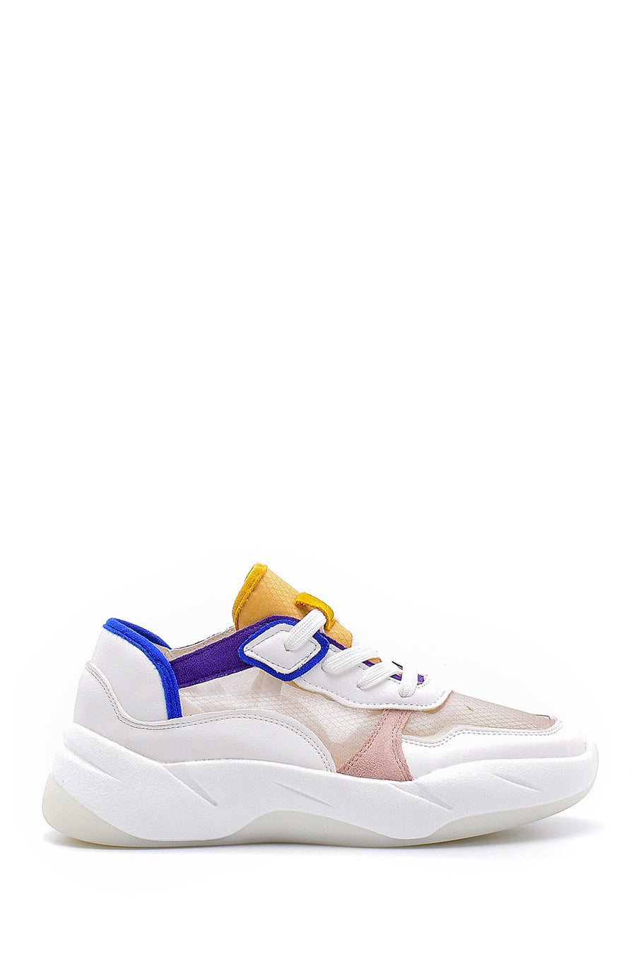 Kadın Mavi Şeffaf Detaylı Sneaker 20SFE201914 | Derimod