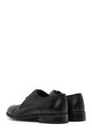 Men's Black Laced Leather Classic Shoes | Derimod
