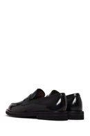 Male Black Leather Loafer | Derimod