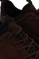 Male Brown Lace-Up Thick-Soled Leather Sneaker | Derimod