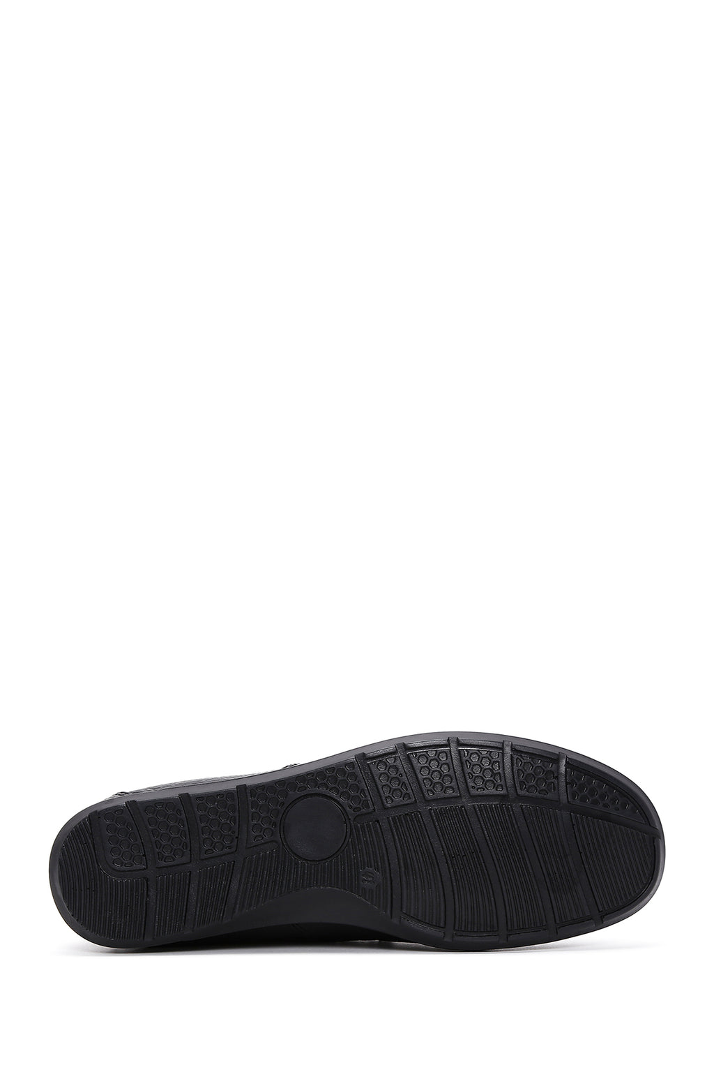 Erkek Siyah Deri Casual Loafer