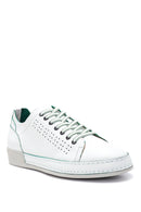 Erkek Beyaz Deri Sneaker | Derimod