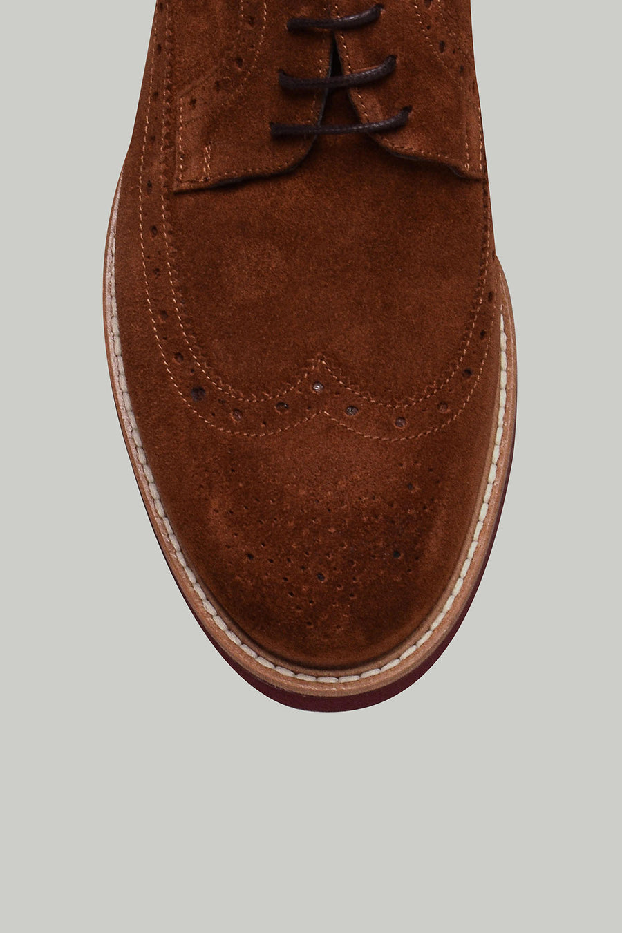 Men's Tan Suede Leather Shoes