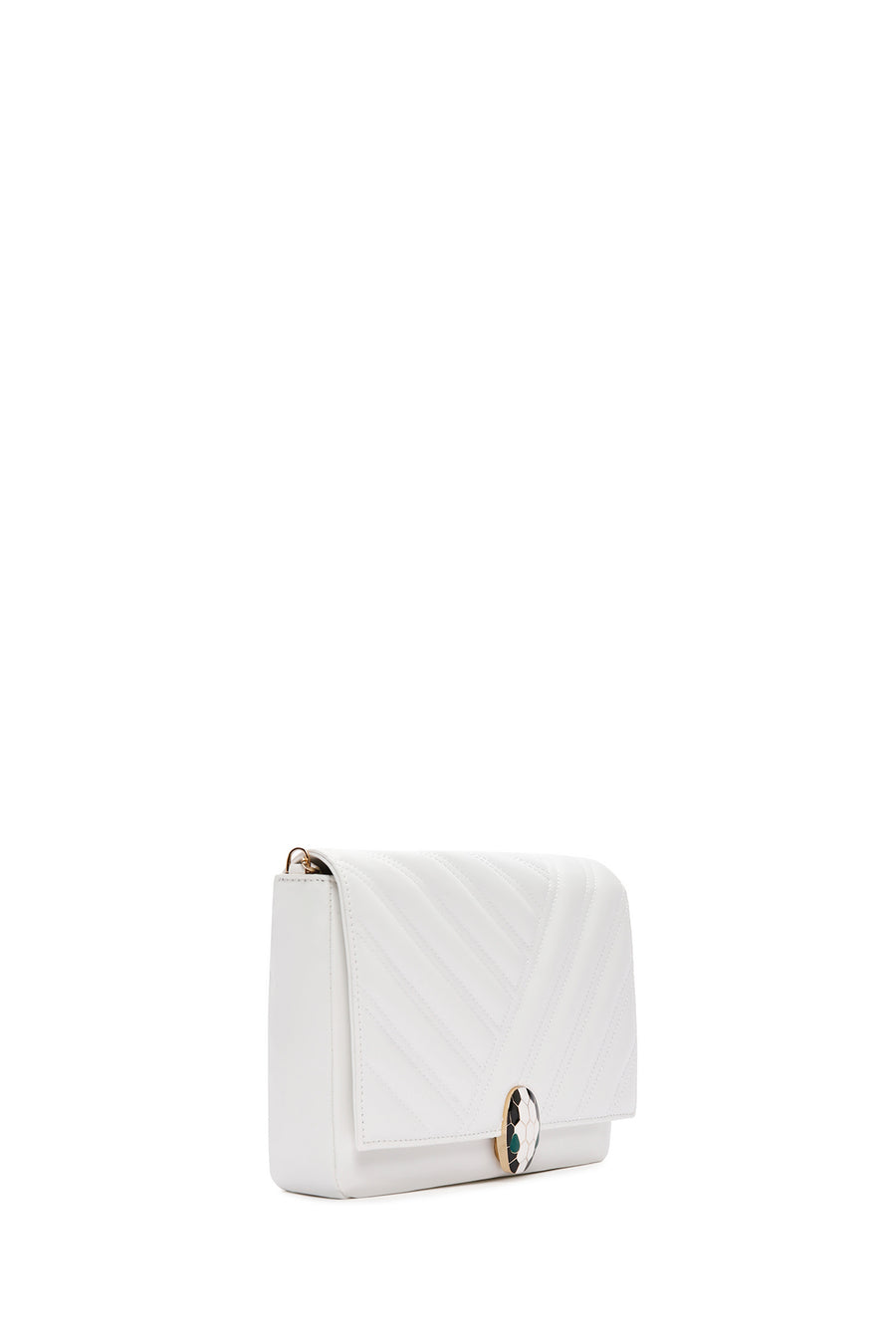 Women's White Long Strap Shoulder Bag