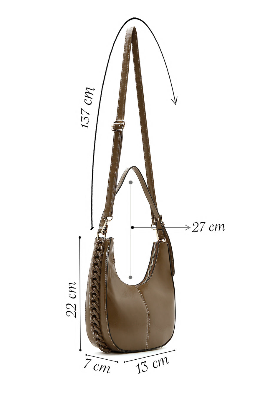 Women's Mink Shoulder Bag
