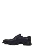 Men's Navy Blue Lace-up Classic Leather Shoes | Derimod