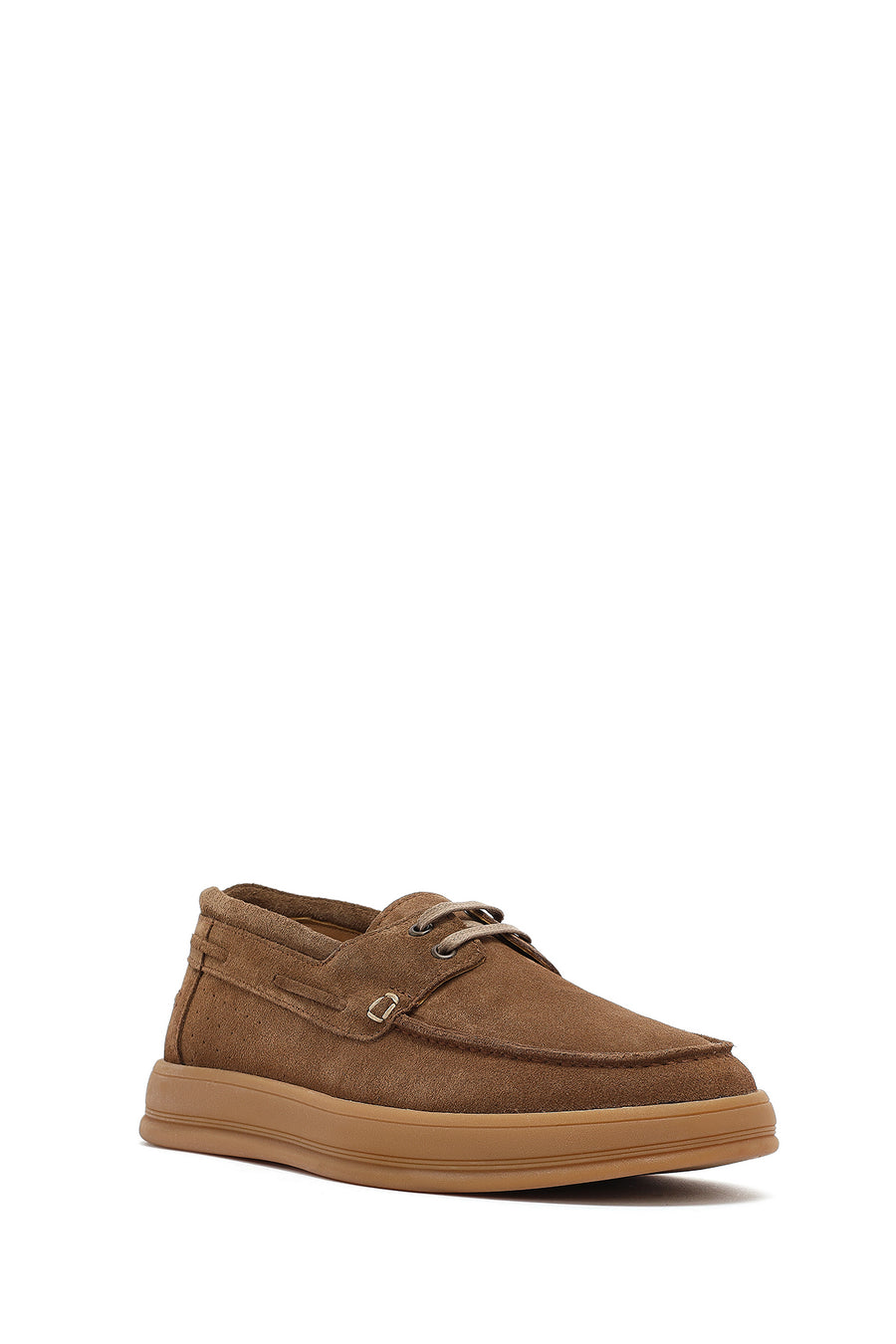 Men's Mink Lace-Up Suede Leather Casual Shoes