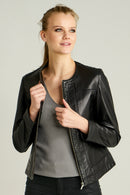 LUCY WOMEN'S LEATHER JACKET | Derimod