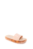Women's Pink Jelly Slippers | Derimod