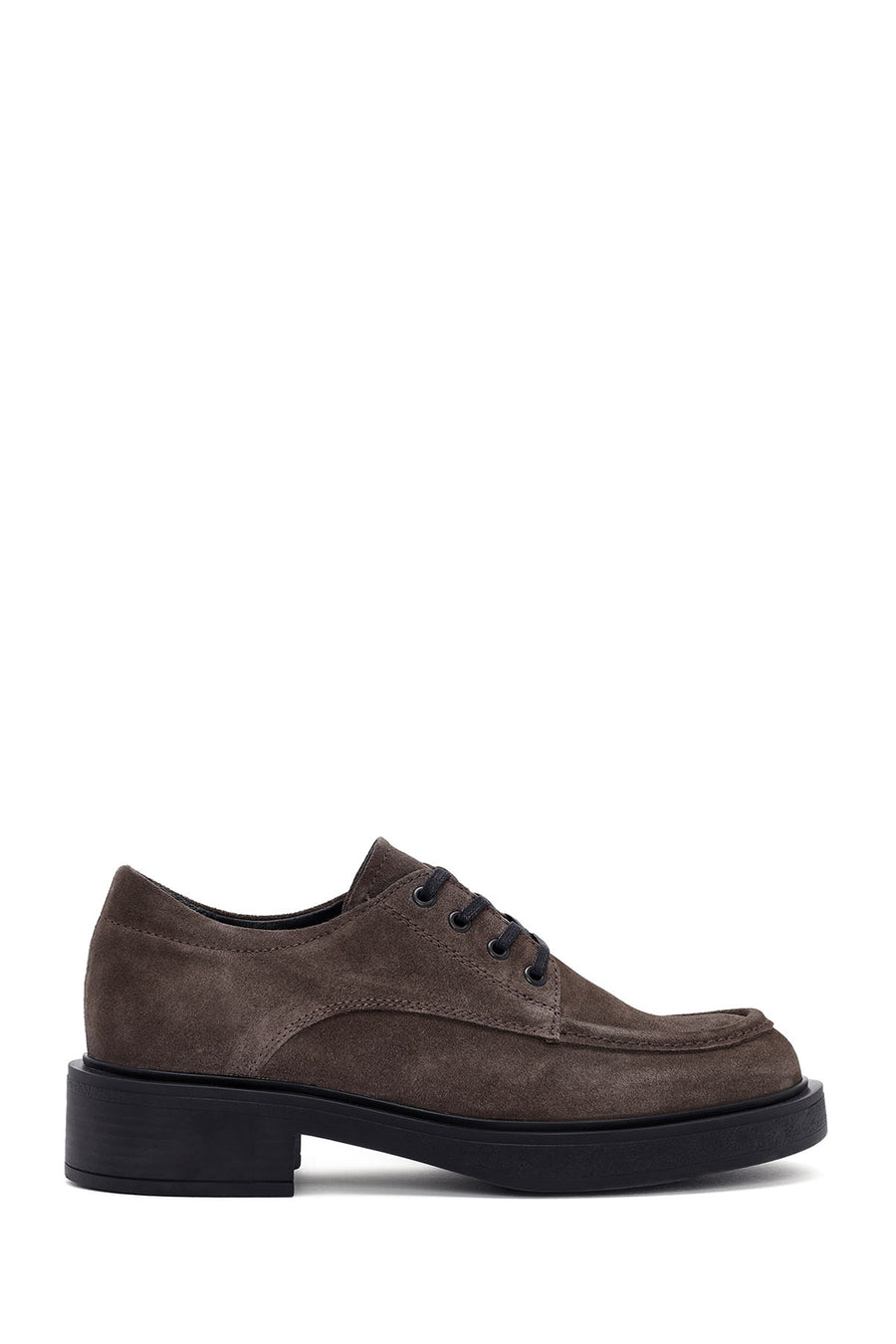 Woman Mink Lace-up Suede Casual Shoes AF450001DS | Derimod
