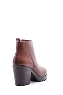 Women's Leather Heeled Boots | Derimod