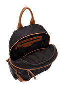 Women's Black Fabric Backpack | Derimod