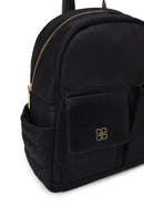 Woman Black Fabric Backpack | Derimod