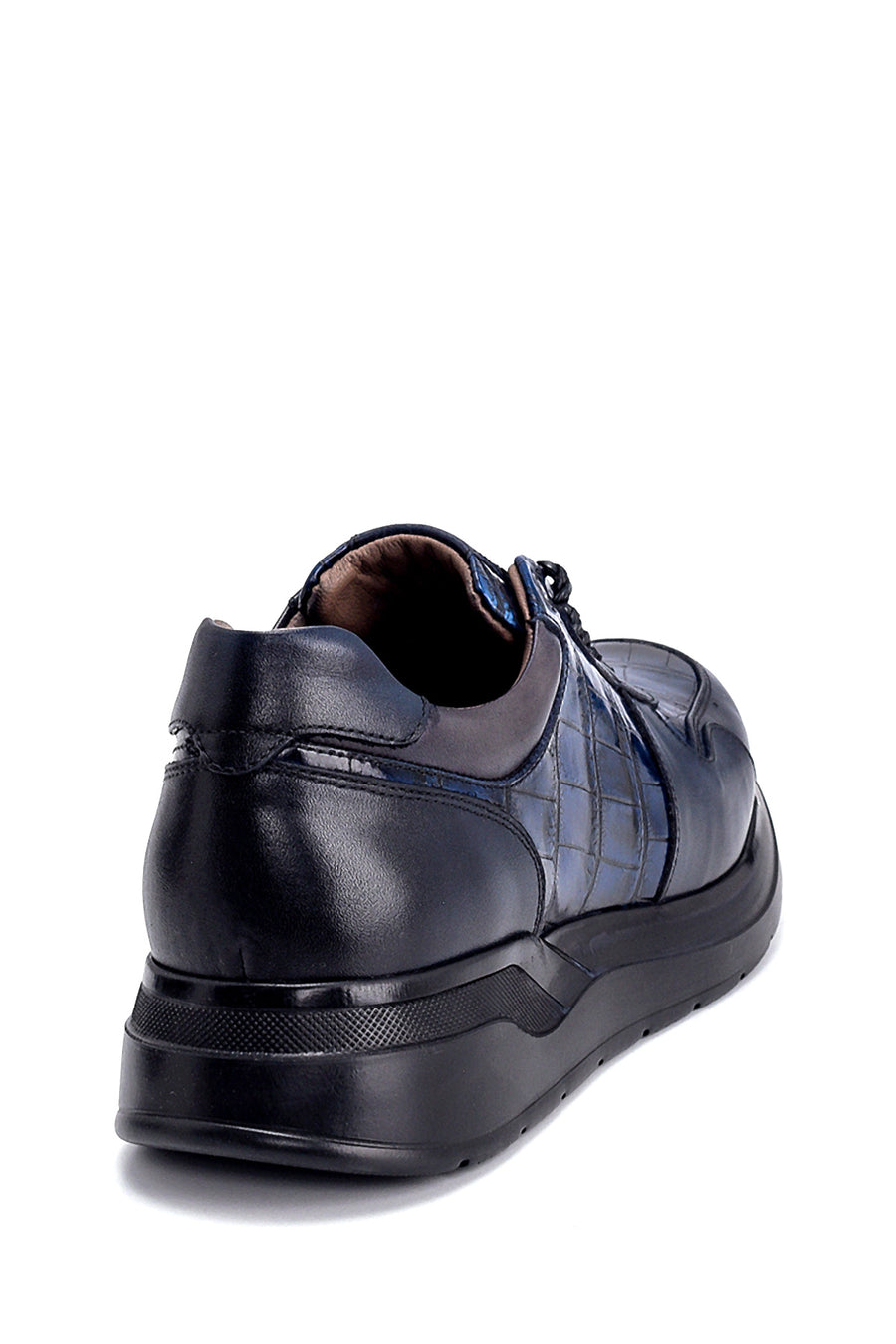 Men's Leather Crocodile Patterned Sneaker