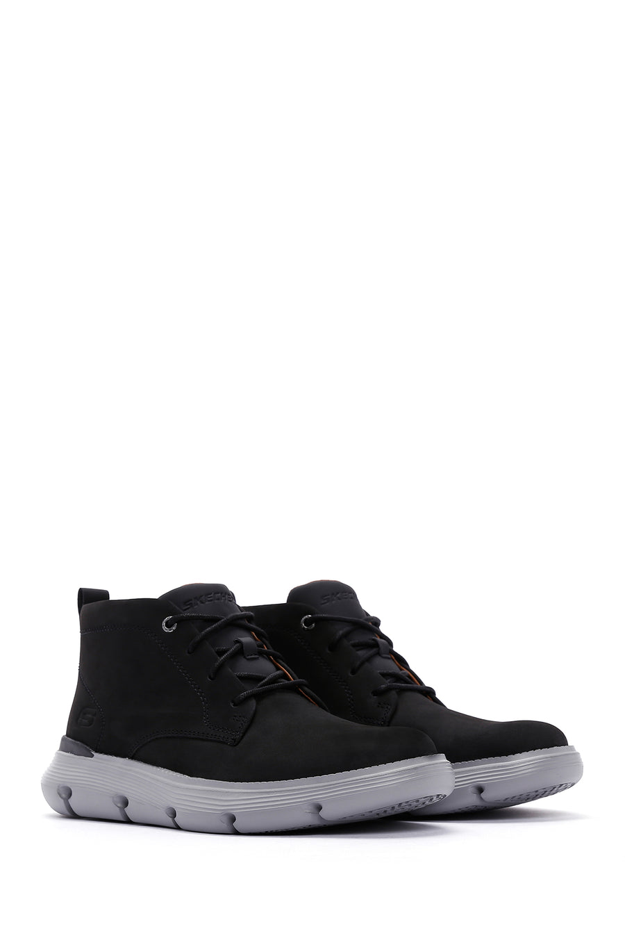 Skechers Men's Black Nubuck Boots