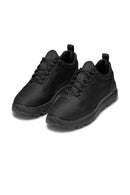 Geox Men's Black Spherica 4x4 Abx B Lace-Up Waterproof Leather Sneaker | Derimod