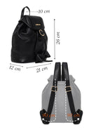 Woman Black Backpack | Derimod