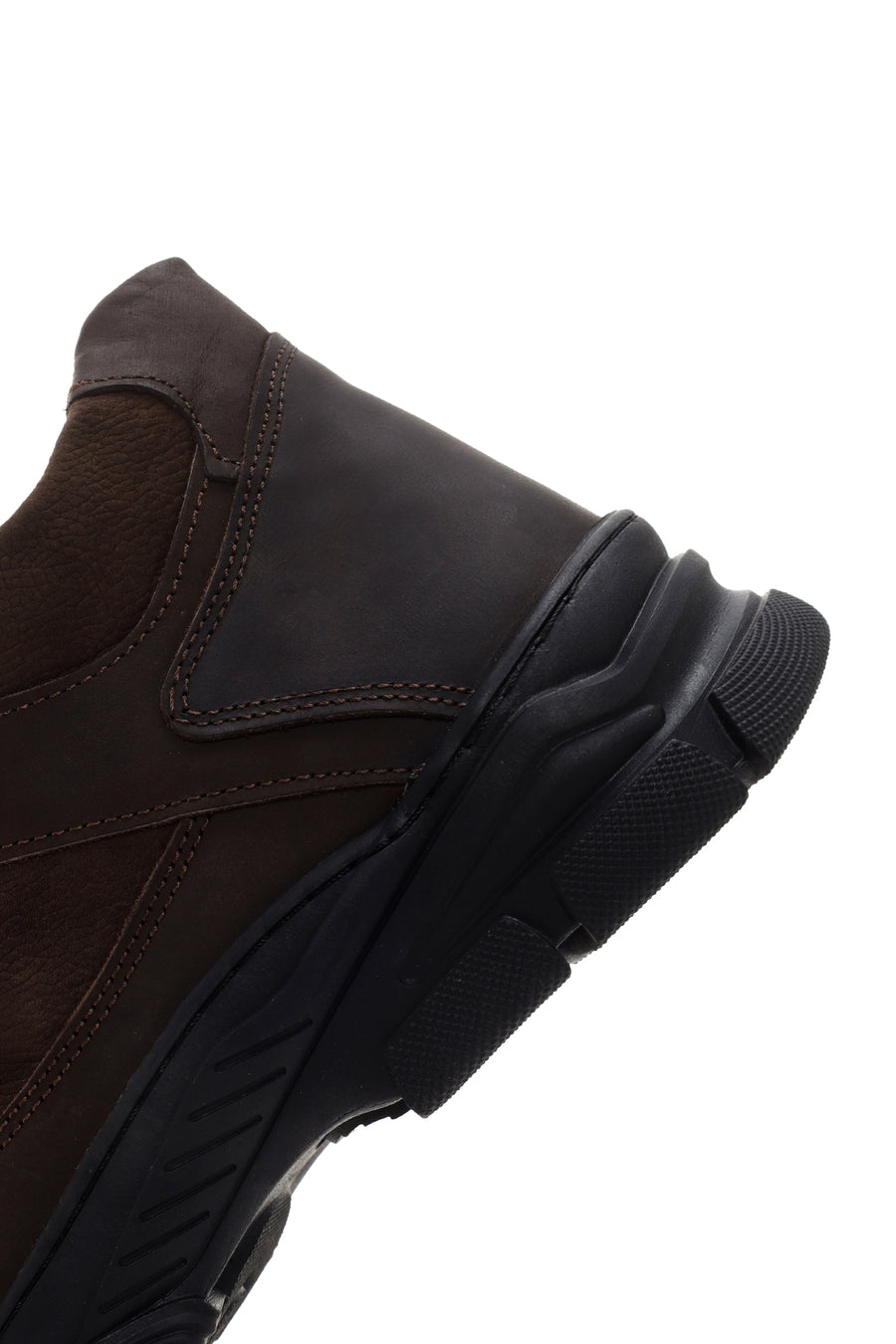 Men's Brown Leather Casual Boots