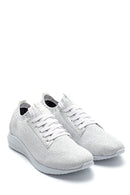 Women's White Patterned Sneaker | Derimod