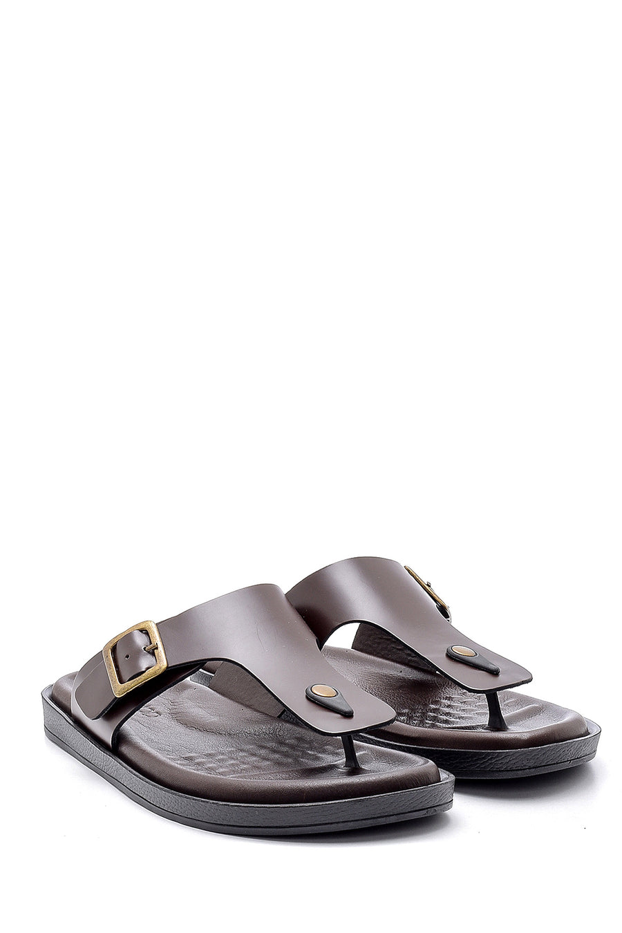 Men's Leather Slippers