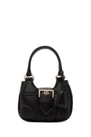 Women's Black Long Strap Mini Shoulder Bag | Derimod